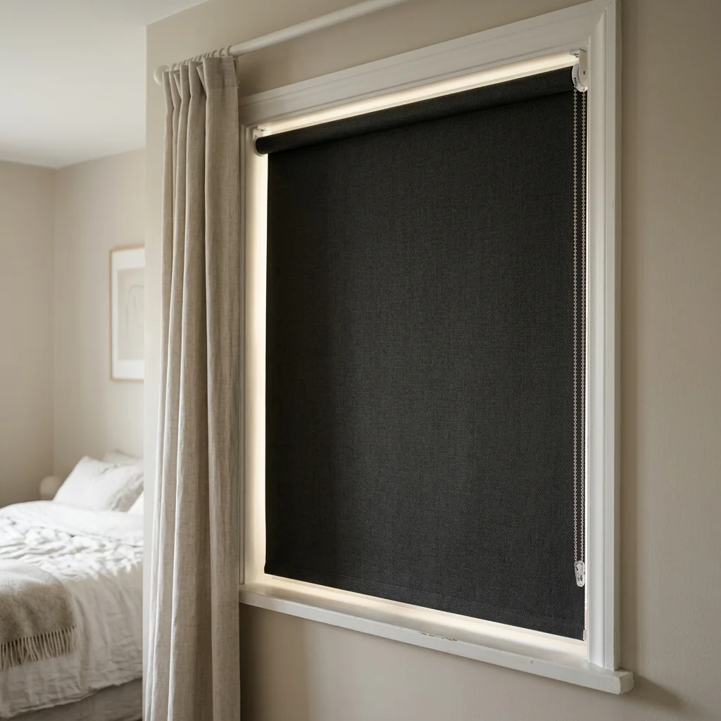 Chambre — enrouleur black out